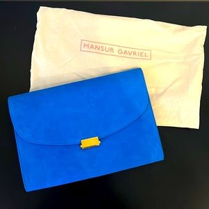 Mansur Gabriel suede back